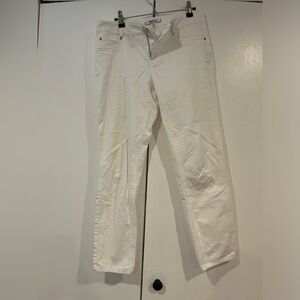 White DKNY jeans